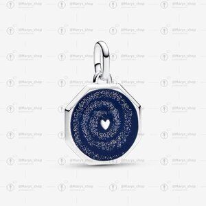Pandora Pandora ME Galaxy Heart Medallion Charm